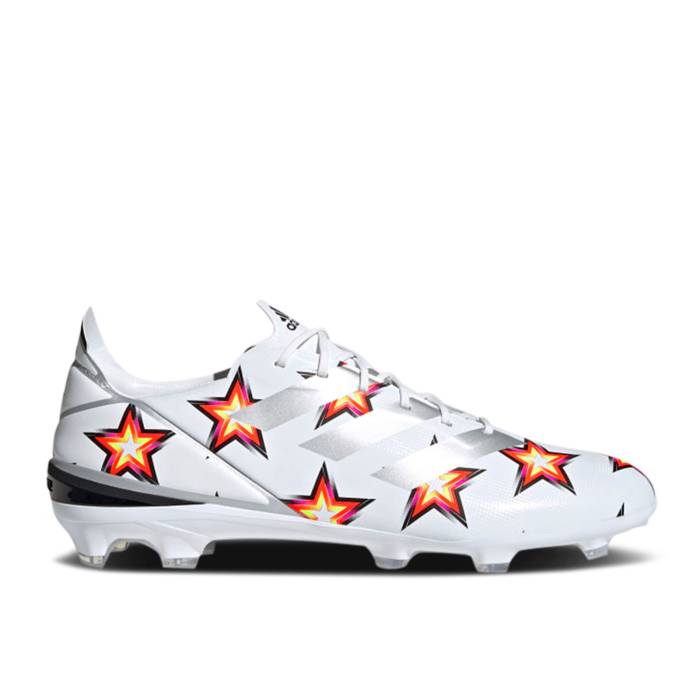 アディダス Adidas 【 Gamemode Fg 'European Club Soccer Stars' Men Cloud White/Silver Metallic/Core Black 】 クラブ Soccer サッカー メンズ 白色 ホワイト Silver 銀色・シルバー コア 黒色 ブラック