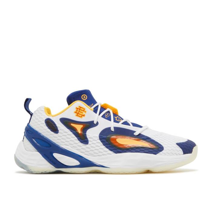 アディダス Adidas 【 Eric Emanuel X Exhibit A \u0027White Victory Blue\u0027 Men Cloud White/Team Orange/Victory Blue 】 Victory 白星 メンズ 白いこと 白いこと Team 野球クラブ orange 橙・オレンジ色 Victory 白星 青み 青色