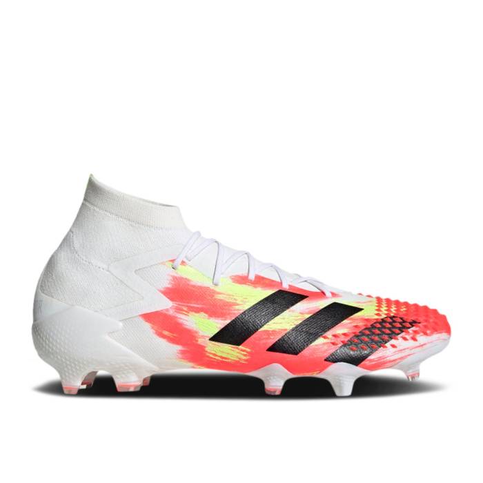 アディダス Adidas 【 Predator Mutator 20.1 Fg \u0027Demonskin - Pop\u0027 Men Cloud White/Core Black/Pop 】 プレデター メンズ 白いこと 白いこと 中核グループ 黒いこと 黒いこと