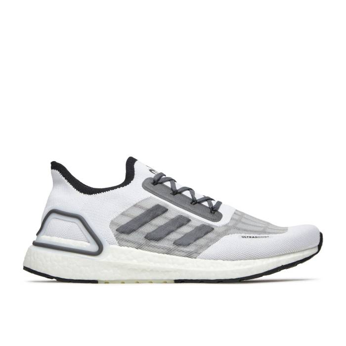 アディダス Adidas 【 James Bond 007 X Ultraboost Summer.rdy \u0027No Time To Die - White Grey\u0027 Men Cloud White/Grey Five/Core Black 】 ウィリアム・ジェームズ ひと休み 白いこと 白いこと メンズ 白いこと 白いこと 薄墨色 薄墨色 中核グループ 黒いこと ブラッ スニーカー-メンズ靴-靴