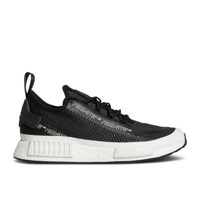 アディダス Adidas 【 Nmd_R1 Spectoo 'Black' Men Core Black/Core Black/Footwear White 】 メンズ コア 黒色 ブラック 白色 ホワイト