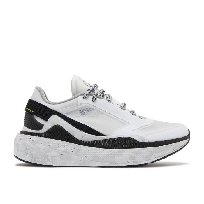 アディダス Adidas 【 Stella Mccartney X Wmns Earthlight \u0027White Black\u0027 Women Cloud White/Core Black/Solar Yellow 】 レディース 白いこと 白いこと 中核グループ 黒いこと 黒いこと yellow 黄味がかった・黄色