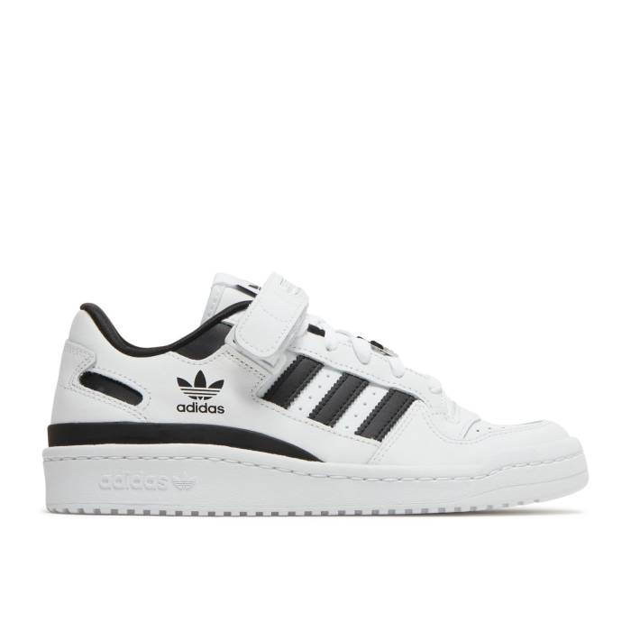 アディダス Adidas 【 Wmns Forum Low \u0027White Black\u0027 Women Cloud White/Core Black/Cloud White 】 討論会 レディース 白いこと 白いこと 中核グループ 黒いこと 黒いこと