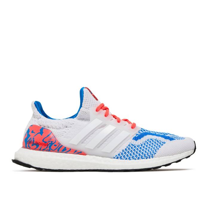 アディダス Adidas 【 Ultraboost 5.0 Dna 'White Turbo' Men Cloud White/Cloud White/Turbo 】 メンズ 白色 ホワイト ターボ