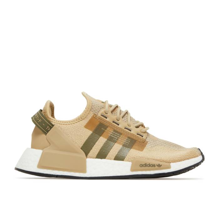 アディダス Adidas 【 Nmd_R1 V2 J \u0027Beige Tone Focus Olive\u0027 Youth Beige Tone/Focus Olive/Core Black 】 御坊っちゃん キッズ ベージュ olive オリーブ 中核グループ 黒いこと 黒いこと 靴-キッズ・ベビー・マタニティ-スニーカー