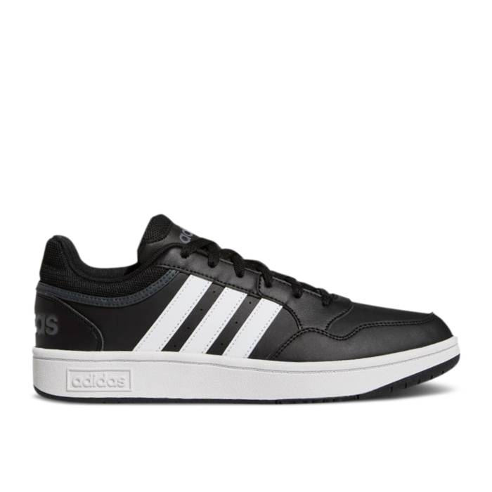 アディダス Adidas 【 Hoops 3.0 Low \u0027Core Black Grey\u0027 Men Core Black/Cloud White/Grey Six 】 黒いこと 黒いこと メンズ 中核グループ 黒いこと 黒いこと 白いこと 白いこと 薄墨色 薄墨色