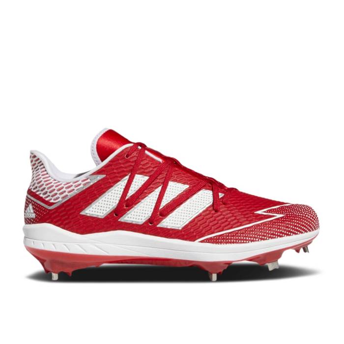 アディダス Adidas 【 Adizero Afterburner 7 'Team Power Red' Men Team Power Red/Cloud White/Team Power Red 】 アディゼロ Power パワー メンズ Team チーム Power パワー Red 赤・レッド 白色 ホワイト｜スニケス