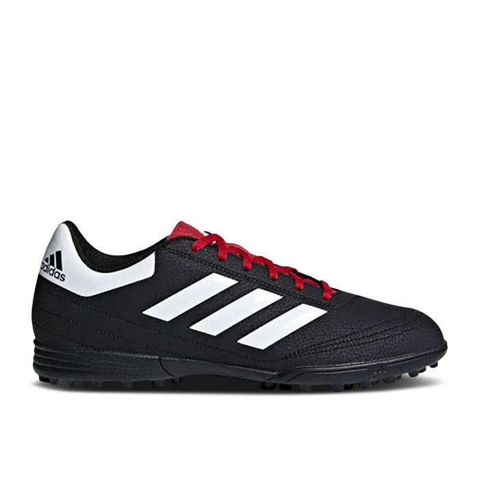 アディダス Adidas 【 Goletto 6 Tf 'Black White' Men Core Black/Cloud White/Scarlet 】 メンズ コア 黒色 ブラック 白色 ホワイト