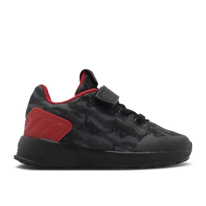 アディダス Adidas 【 Marvel X Rapidarun El I 'Spider-Man' Infant Core Black/Active Red/Cloud White 】 ベビー コア 黒色 ブラック Red 赤・レッド 白色 ホワイト|スニケス