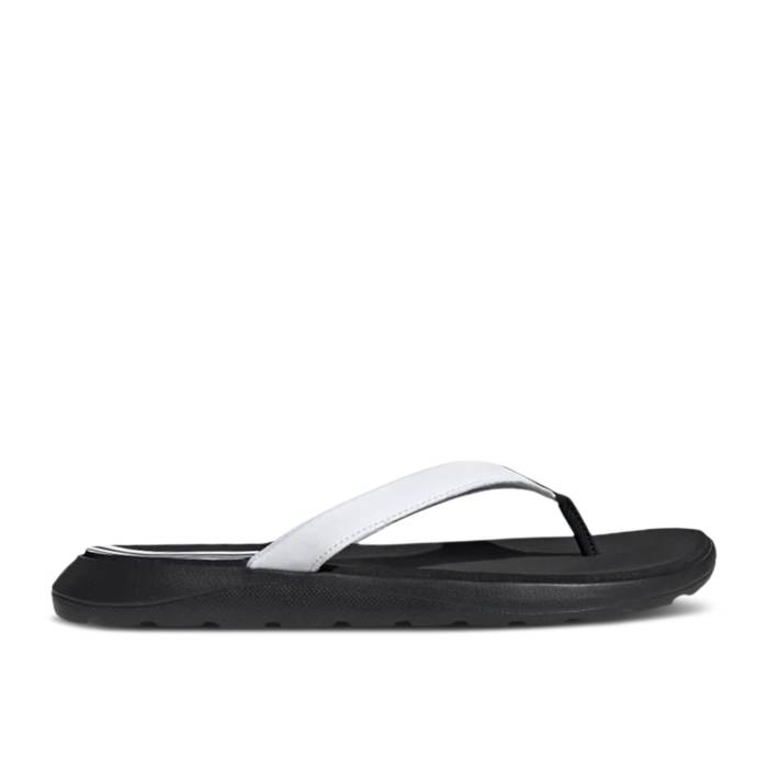アディダス Adidas 【 Wmns Comfort Flip Flop \u0027Core Black\u0027 Women Core Black/Cloud White/Core Black 】 レディース 中核グループ 黒いこと 黒いこと 白いこと 白いこと