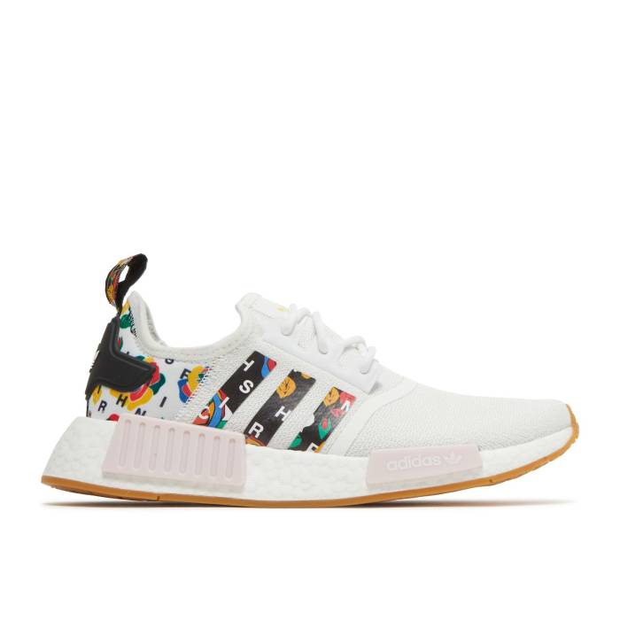 アディダス Adidas 【 Rich Mnisi X Wmns Nmd_R1 \u0027Roses - White\u0027 Women Cloud White/Supplier Colour/Clear Pink 】 レディース 白いこと 白いこと pink さくら色
