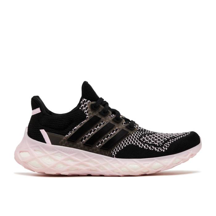 アディダス Adidas 【 Wmns Ultraboost Web Dna \u0027Black Clear Pink\u0027 Women Core Black/Core Black/Clear Pink 】 レディース 中核グループ 黒いこと 黒いこと pink サクラ色