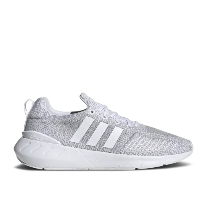 アディダス Adidas 【 Swift Run 22 \u0027White Grey\u0027 Men Cloud White/Grey Two/Core Black 】 Swift 幽客 メンズ 白いこと 白いこと 薄墨色 薄墨色 中核グループ 黒いこと 黒いこと