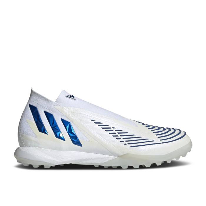 アディダス Adidas 【 Predator Edge.1 Tf \u0027White Hi-Res Blue\u0027 Men Cloud White/Hi-Res Blue/Cloud White 】 プレデター メンズ 白いこと 白いこと 青味 青み