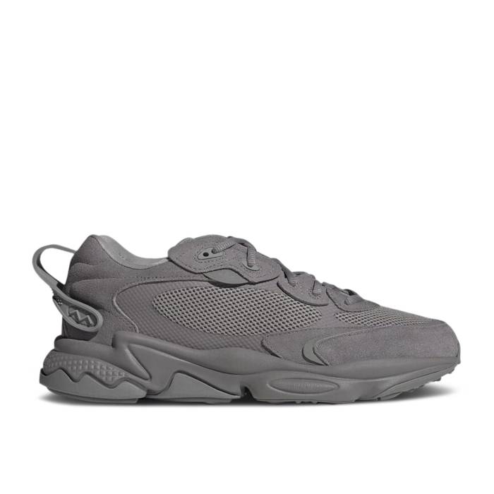 アディダス Adidas 【 Ozweego Meta Charcoal Men Beige Tone/Charcoal Solid Grey 】 メンズ ベージュ チャコール ソリッド 灰色 グレー