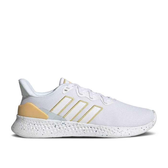 アディダス Adidas 【 Wmns Puremotion Se \u0027White Gold Metallic\u0027 Women Cloud White/Cloud White/Gold Metallic 】 ゴールド レディース 白いこと 白いこと ゴールド