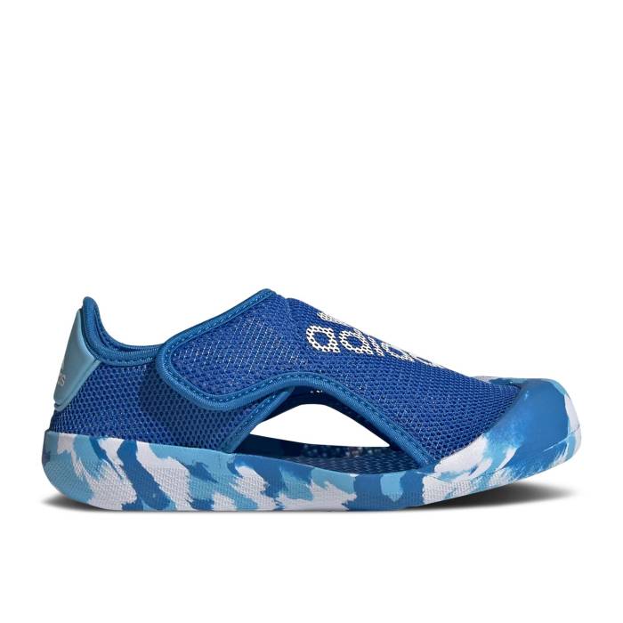 アディダス Adidas 【 Altaventure Sandal J \u0027Blue Rush Camo\u0027 Youth Blue Rush/Cloud White/Sky Rush 】 rush 混雑時 お坊っちゃん キッズ 青碧 青碧 rush 混雑時 白いこと 白いこと 天の原
