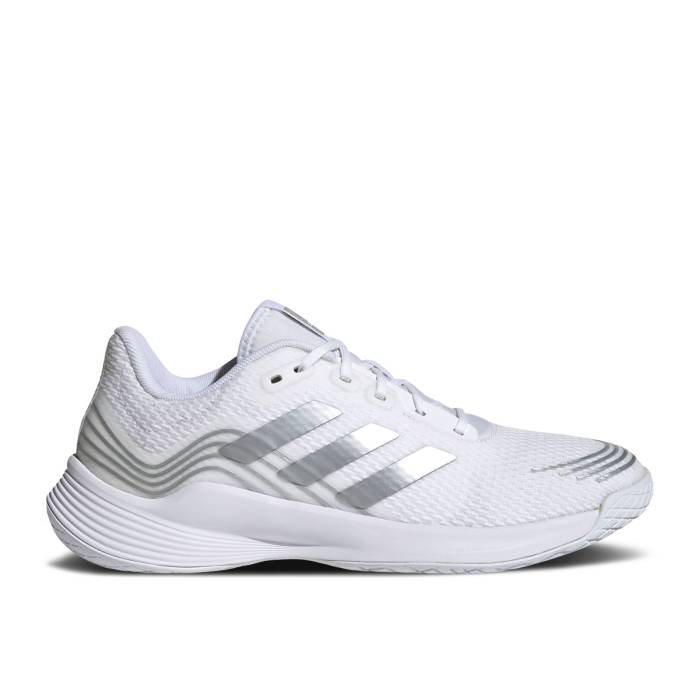 アディダス Adidas 【 Wmns Novaflight \u0027White Silver Metallic\u0027 Women Cloud White/Silver Metallic/Cloud White 】 Silver しろがね色・しろがね色 レディース 白いこと 白いこと Silver しろがね色・しろがね色