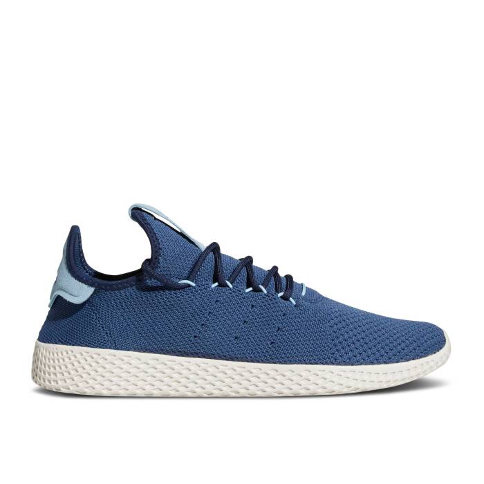 アディダス Adidas 【 Pharrell Williams X Tennis Hu \u0027Night Marine\u0027 Men Night Marine/Clear Blue/Chalk White 】 庭球 メンズ ナイト爵 青味 青み 白いこと 白いこと