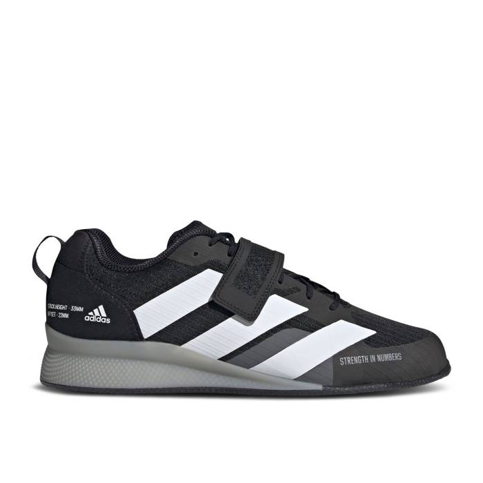 アディダス Adidas 【 Adipower Weightlifting 3 \u0027Black White Grey\u0027 Men Core Black/Cloud White/Grey Three 】 白いこと 白いこと メンズ 中核グループ 黒いこと 黒いこと 白いこと 白いこと 薄墨色 薄墨色