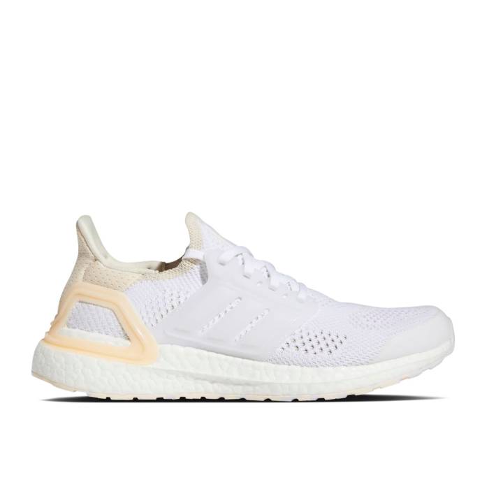 アディダス Adidas 【 Wmns Ultraboost 19.5 Dna \u0027White Bliss Orange\u0027 Women Cloud White/Cloud White/Bliss Orange 】 レディース 白いこと 白いこと orange 橙・オレンジ色