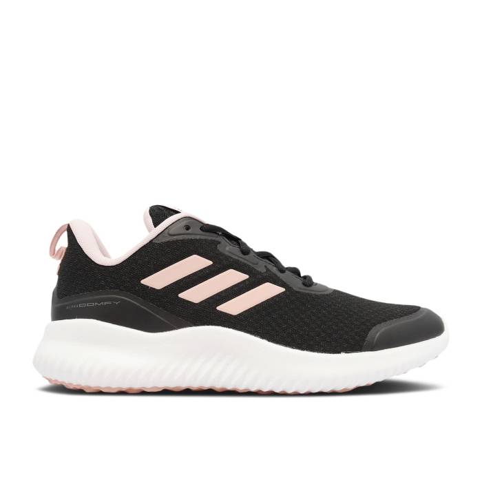 アディダス Adidas 【 Alphacomfy 'Black Vapor Pink' Men Core Black/Footwear White/Vapor Pink 】 メンズ コア 黒色 ブラック 白色 ホワイト pink ピンク