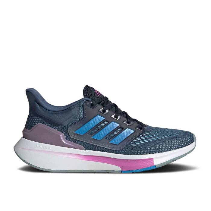 アディダス Adidas 【 Wmns Eq21 Run \u0027Wonder Steel Matte Purple Metallic\u0027 Women Wonder Steel/Pulse Blue/Matte Purple Metallic 】 幽客 Steel スチール写真 Purple 紫・パープル レディース Steel スチール写真 青碧 青碧 Purple 紫