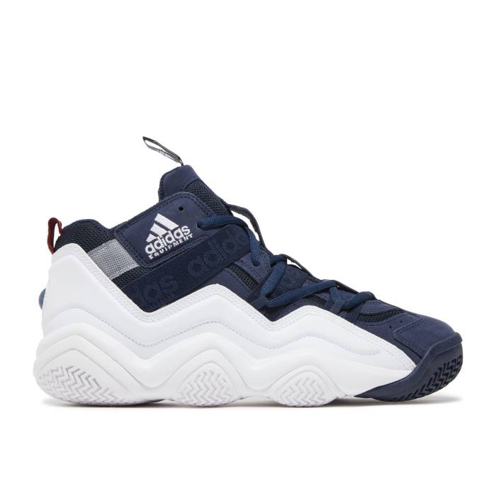 アディダス Adidas 【 Top Ten 2000 \u0027Navy White\u0027 2022 Men Legend Ink/Cloud White/Team College Burgundy 】 メンズ Legend 先祖伝承 白いこと 白いこと Team 野球クラブ 分科大学 ぶどう酒色・バーガンディー