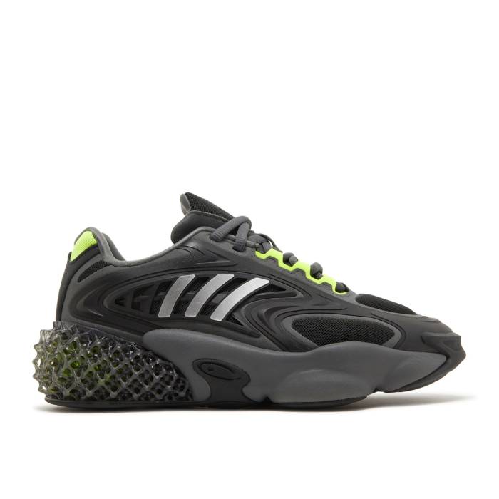 アディダス Adidas 【 4D Krazed 'Black Solar Yellow' Men Core Black/Silver Metallic/Solar Yellow 】 メンズ コア 黒色 ブラック Silver 銀色・シルバー yellow 黄色・イエロー