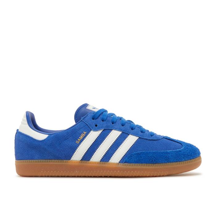 アディダス Adidas 【 Samba Og 'Royal Blue Gum' Men Royal Blue/Core White/Gum 3 】 サンバ 青色 ブルー メンズ 青色 ブルー コア 白色 ホワイト｜スニケス