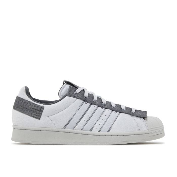 アディダス Adidas 【 Parley X Superstar \u0027Light Solid Grey\u0027 Men Light Solid Grey/Grey Six/Grey Four 】 Superstar はやりっ児 益荒男 メンズ 益荒男 薄墨色 薄墨色