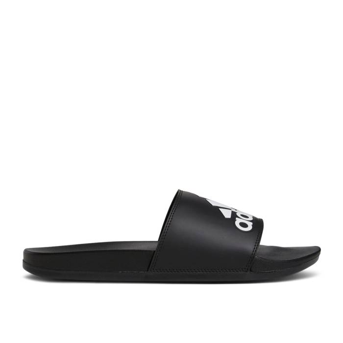アディダス Adidas 【 Adilette Comfort Slide \u0027Black White\u0027 Men Core Black/Cloud White/Core Black 】 アディレッタ Slide サンダル メンズ 中核グループ 黒いこと 黒いこと 白いこと 白いこと