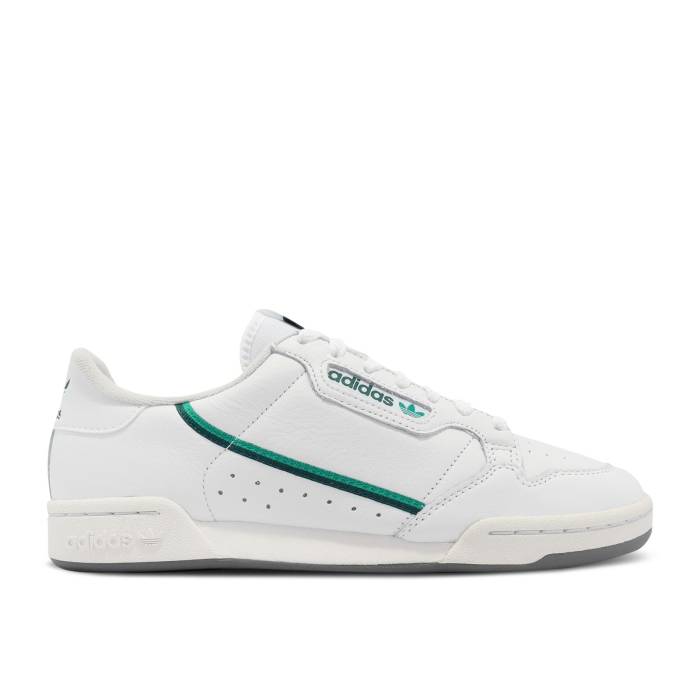 アディダス Adidas 【 Continental 80 \u0027White Glory Green\u0027 Men Cloud White/Glory Green/Collegiate Green 】 メンズ 白いこと 白いこと green 緑・緑であること