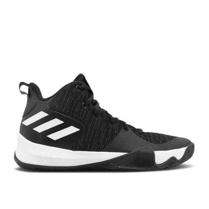 アディダス Adidas 【 Explosive Flash Black White Men Core Black/Carbon/Cloud White 】 メンズ コア 黒色 ブラック カーボン 白色 ホワイト