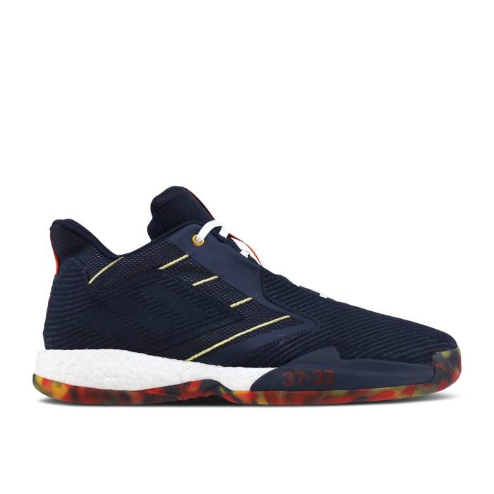 アディダス Adidas 【 T-Mac Millennium 2 No Mercy Men Collegiate Navy/Scarlet/Gold Metallic 】 メンズ 紺色 ネイビー ゴールド