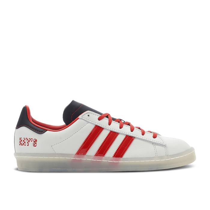 アディダス Adidas 【 Howlin\u0027 Ray\u0027s X Campus 80S \u0027Adilicious City Series\u0027 Men Chalk White/Vivid Red/Core Black 】 構内 シティ メンズ 白いこと 白いこと Red 赤・赤いこと 中核グループ 黒いこと 黒いこと