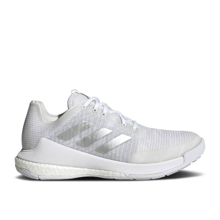 アディダス Adidas 【 Wmns Crazyflight 'White Silver Metallic' Women Cloud White/Silver Metallic/Cloud White 】 Silver 銀色・シルバー レディース 白色 ホワイト Silver 銀色・シルバー