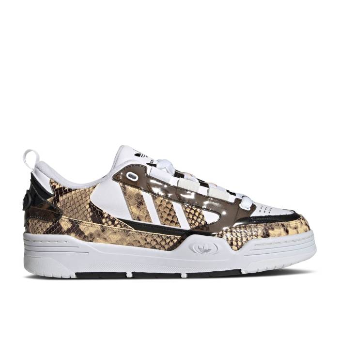 アディダス Adidas 【 Adi2000 \u0027Snakeskin - Blanch Cargo\u0027 Men Cloud White/Blanch Cargo/Core Black 】 メンズ 白いこと 白いこと 積貨委託貨物 中核グループ 黒いこと 黒いこと