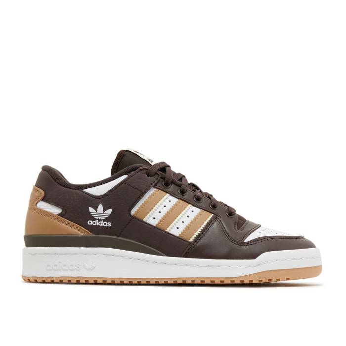アディダス Adidas 【 Forum 84 Low Adv 'Dark Brown Ecru Tint' Men Dark Brown/Ecru Tint/Cloud White 】 フォーラム 茶色 ブラウン メンズ 茶色 ブラウン 白色 ホワイト|スニケス