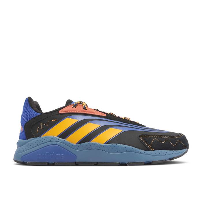 アディダス Adidas 【 Crazychaos 2.0 'Halo Blue Frozen Yellow' Men Core Black/Halo Blue/Frozen Yellow 】 青色 ブルー メンズ コア 黒色 ブラック 青色 ブルー yellow 黄色・イエロー｜スニケス