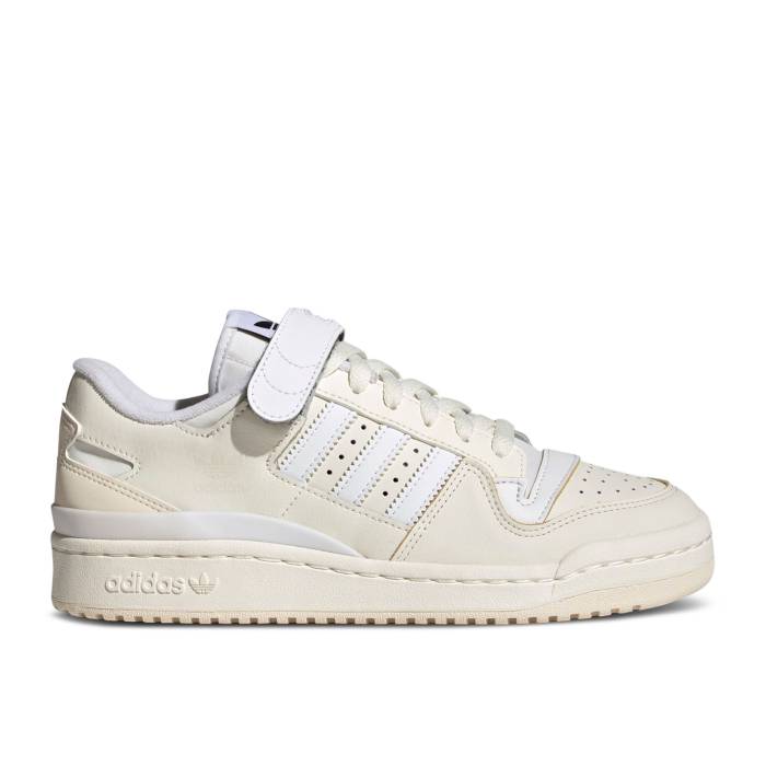 アディダス Adidas 【 Wmns Forum 84 Low \u0027Off White\u0027 Women Off White/Cloud White/Wonder White 】 討論会 レディース 白いこと 白いこと