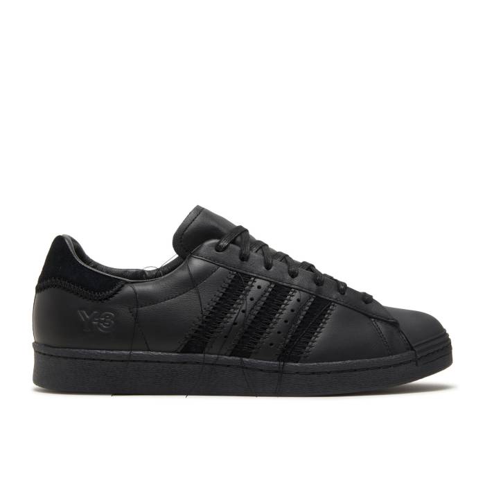 アディダス Adidas 【 Y-3 Superstar \u0027Triple Black\u0027 Men Black/Black/Black 】 Superstar はやりっ児 メンズ 黒いこと 黒いこと