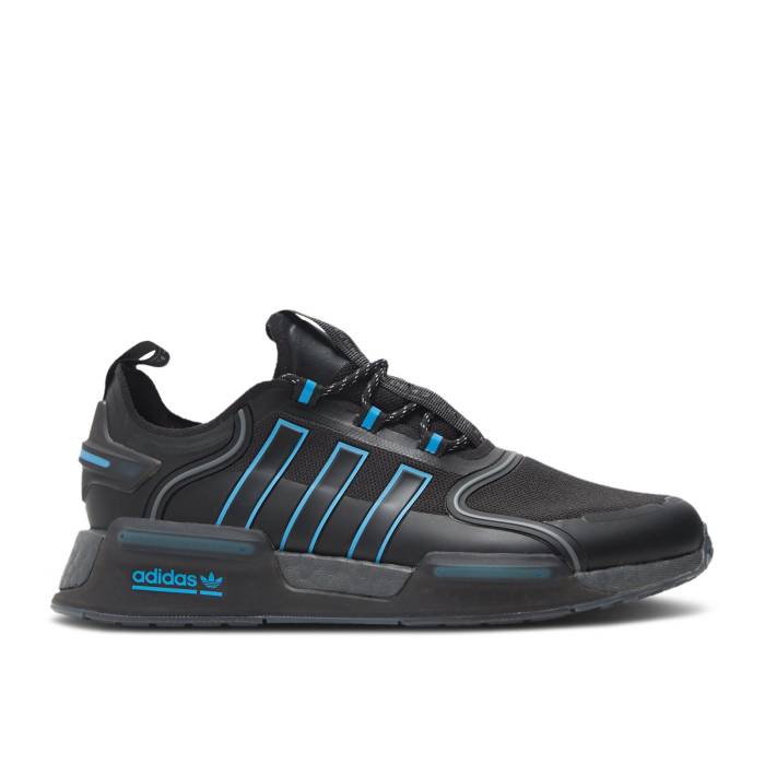 アディダス Adidas 【 Nmd_V3 'Black Pulse Blue' Men Black/Pulse Blue 】 メンズ 黒色 ブラック 青色 ブルー|スニケス