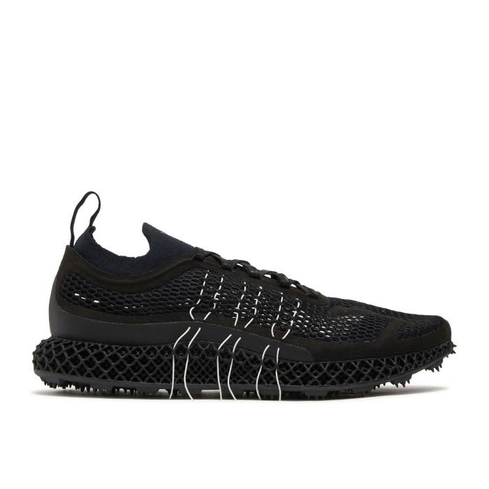 アディダス Adidas 【 Y-3 Runner 4D Halo Black Men Black/Off White 】 メンズ 黒色 ブラック 白色 ホワイト