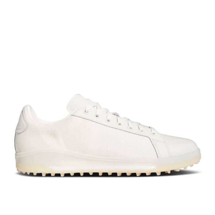 アディダス Adidas 【 Go-To Spikeless 1 \u0027Chalk White Aluminium\u0027 Men Chalk White/Aluminium/Magic Beige 】 白いこと 白いこと メンズ 白いこと 白いこと 神通力 ベージュ