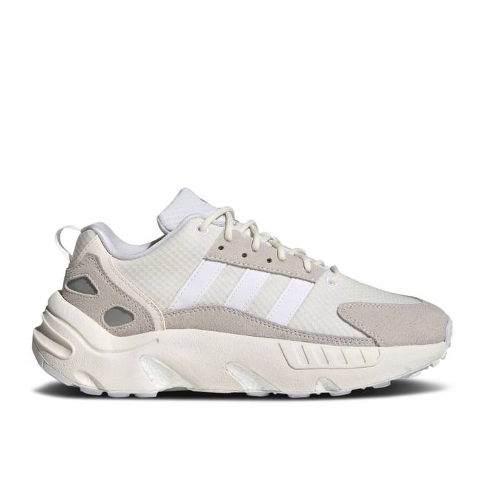 アディダス Adidas 【 Wmns Zx 22 Boost \u0027Triple White\u0027 Women Cloud White/Cloud White/Cloud White 】 ブースト レディース 白いこと 白いこと