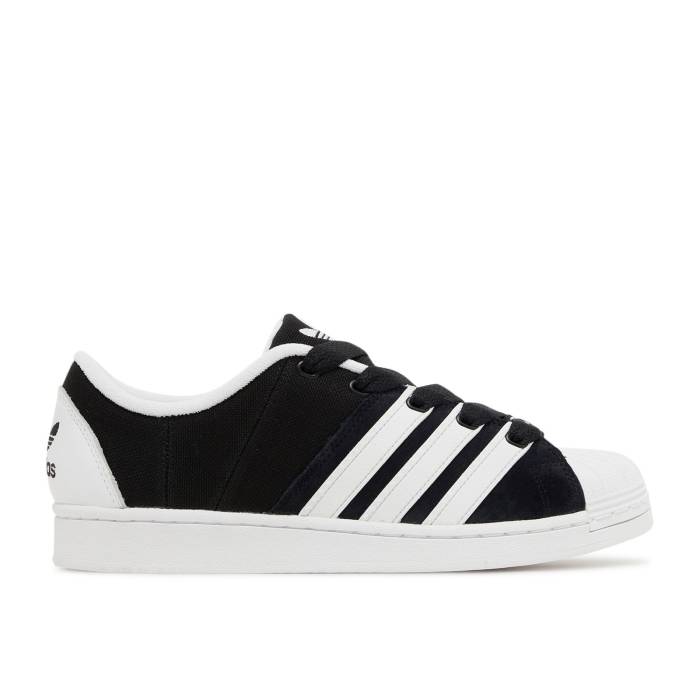 アディダス Adidas 【 Superstar Supermodified \u0027Black White\u0027 Men Core Black/Cloud White/Cloud White 】 Superstar はやりっ児 メンズ 中核グループ 黒いこと 黒いこと 白いこと 白いこと