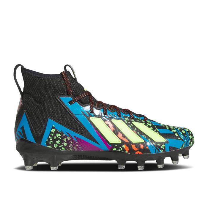 アディダス Adidas 【 Freak 23 7V7 \u0027Mismatch\u0027 Men Core Black/Team Shock Pink/Team Solar Green 】 メンズ 中核グループ 黒いこと 黒いこと Team 野球クラブ ぼうぜん自失 pink サクラ色 green 緑・緑であること