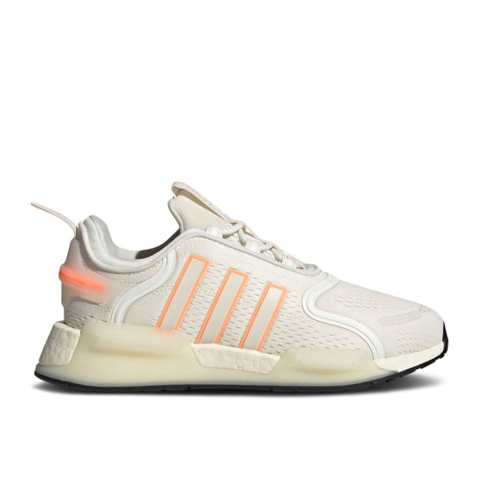 アディダス Adidas 【 Wmns Nmd_R1 V3 Off White Orange Women Off White/Beam Orange/Super Pop 】 白色 ホワイト レディース 白色 ホワイト orange 橙・オレンジ