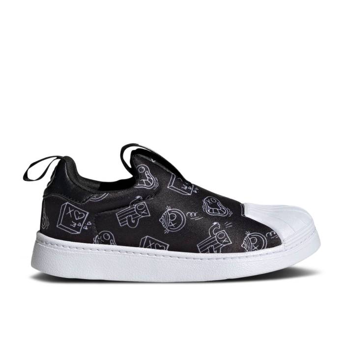 アディダス Adidas 【 Youth Core Black/Cloud White/Core Black 】 御坊っちゃん キッズ 中核グループ 黒いこと 黒いこと 白いこと 白いこと